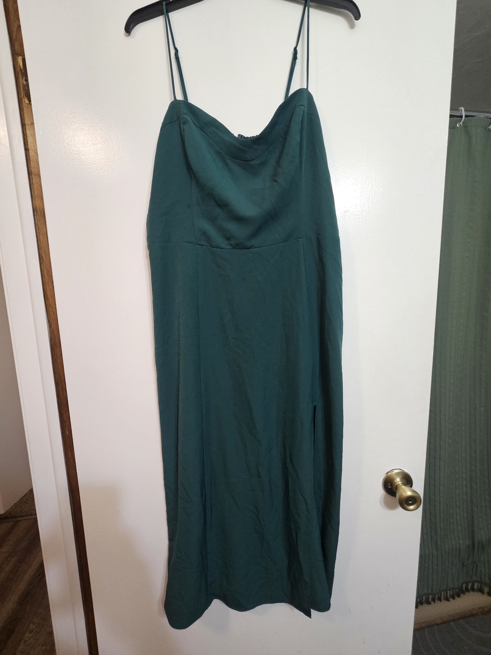 Abercrombie & Fitch Teal Slip Dress